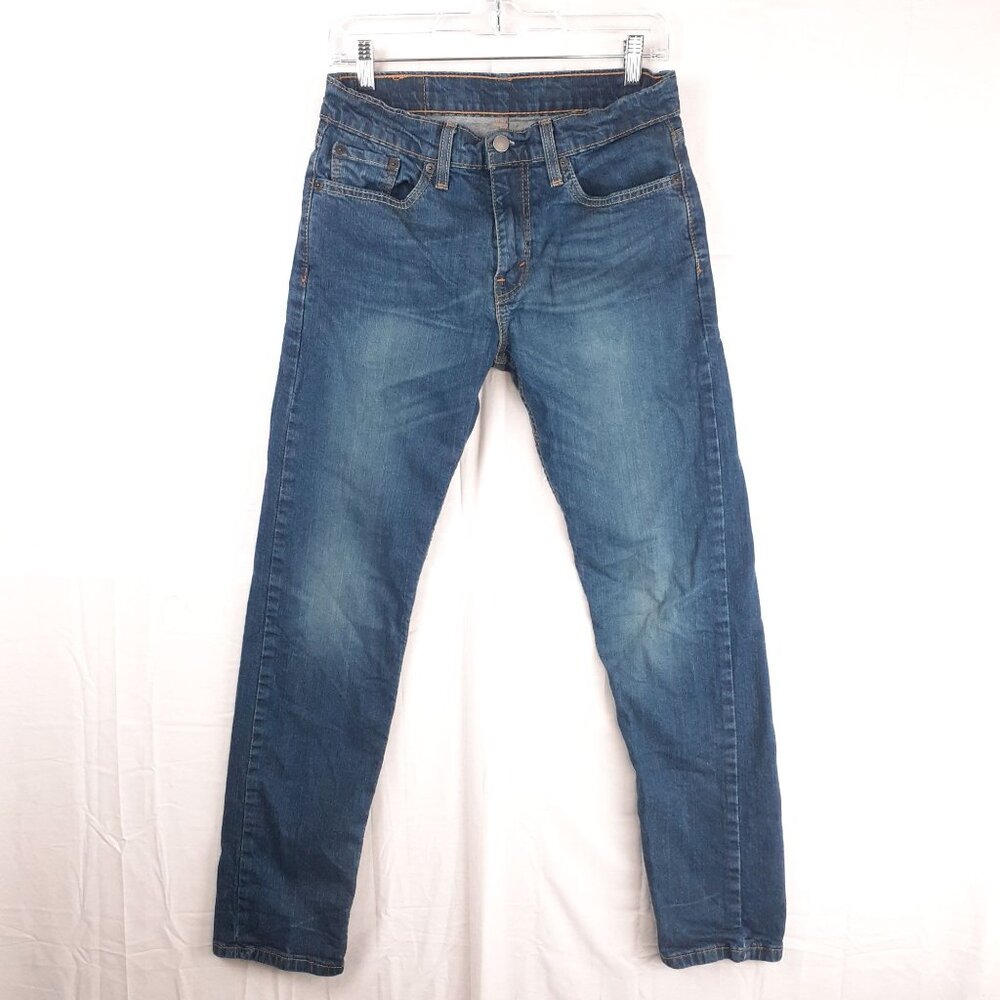 Levis Mens 502 Taper Fit Jeans Size 29W 32L Medium Wash Denim